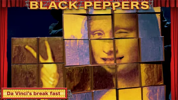 Da Vinci's breakfast / ダヴィンチの朝食　やんちゃなモナリザちゃん！